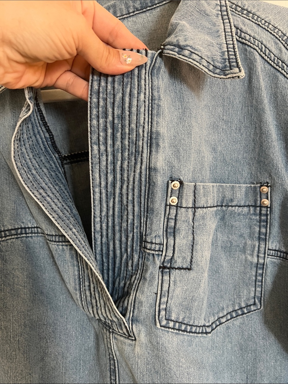 Denim Tunic - Picture 2 of 4
